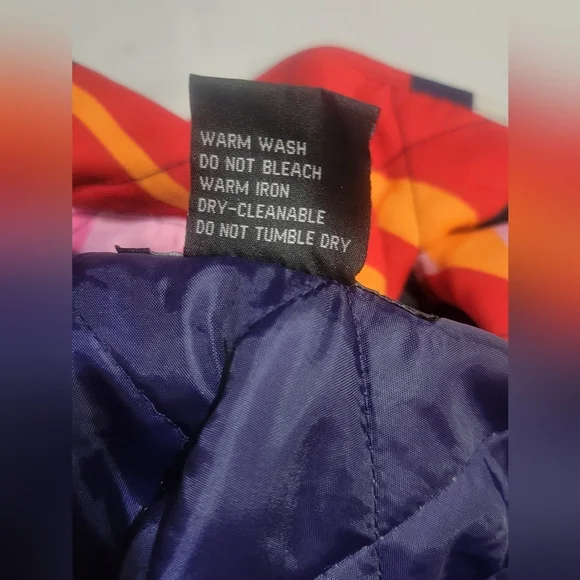 Selene Sport Quilted Jacket Geometric Design Womens Size XL - Picture 8 of 9